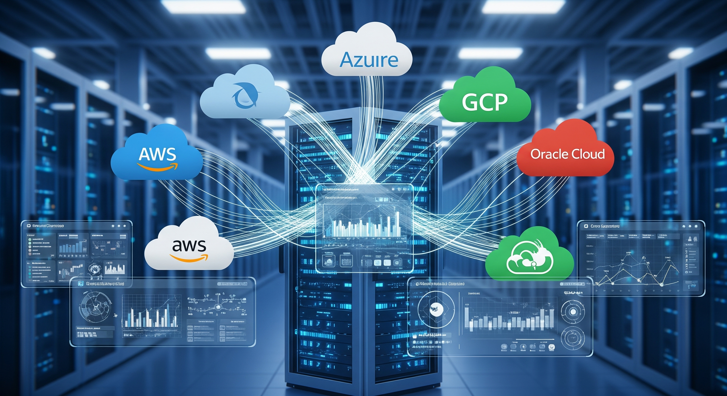 Cloud cost challenges visualization
